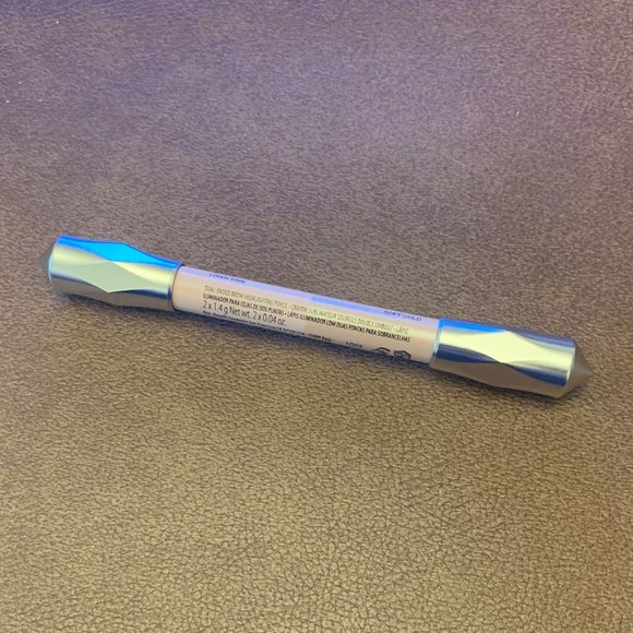 Benefit Cosmetics High Brow Highlighter Duo Pencil, Linen Pink / Soft Gold, NWOB - Picture 4 of 6